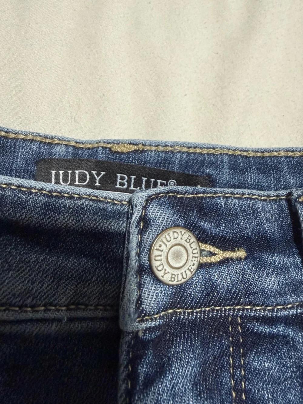 Judy Blue Los Angeles Jean Shorts Medium Cotton Blend